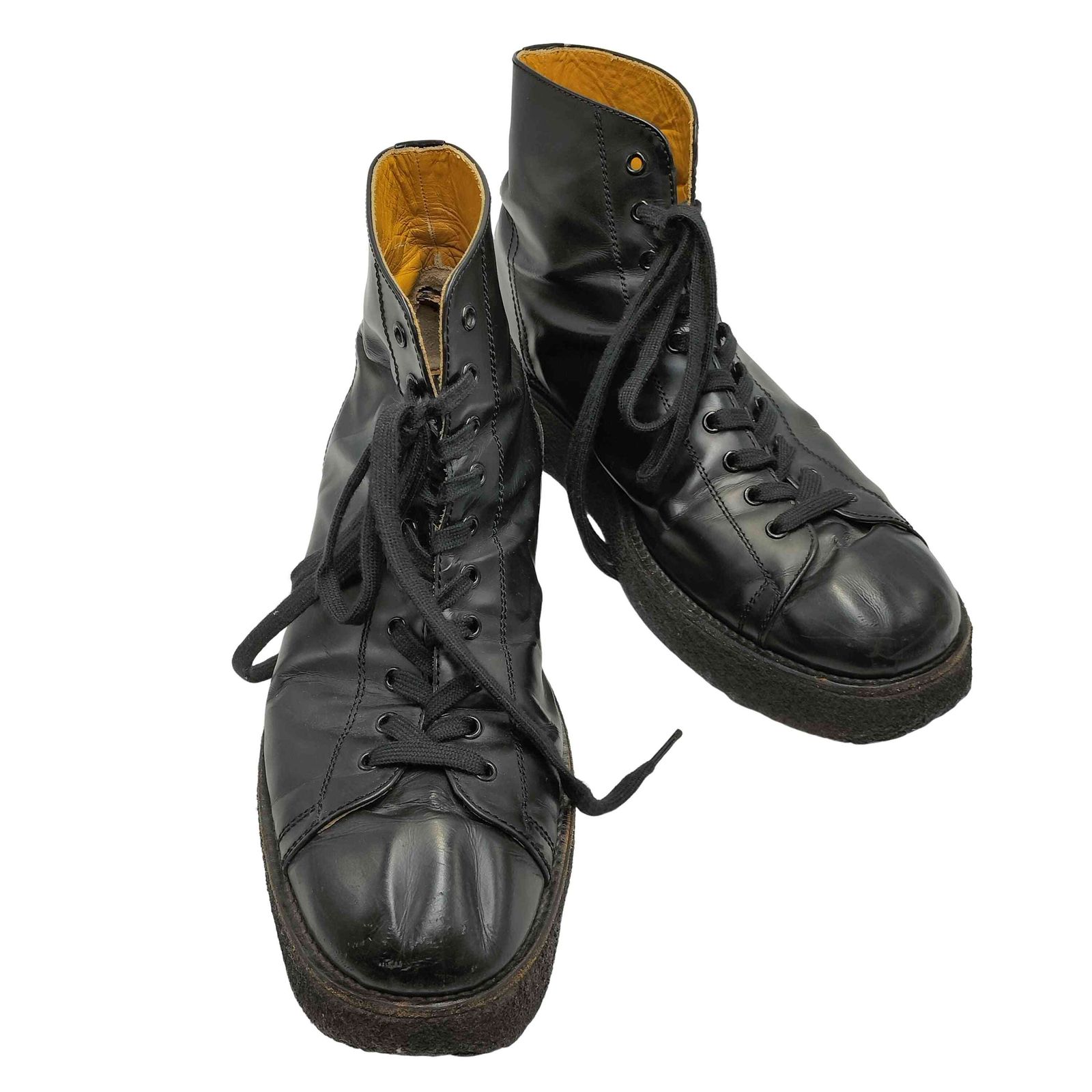 レギュレーションヨウジヤマモトメン REGULATION Yohji Yamamoto MEN 17SS LEATHER DEMI BOOT レザーデミブーツ メンズ 表記無