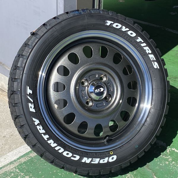 ハスラー タフワイルド Jスタイル 新品 15インチ タイヤホイール4本