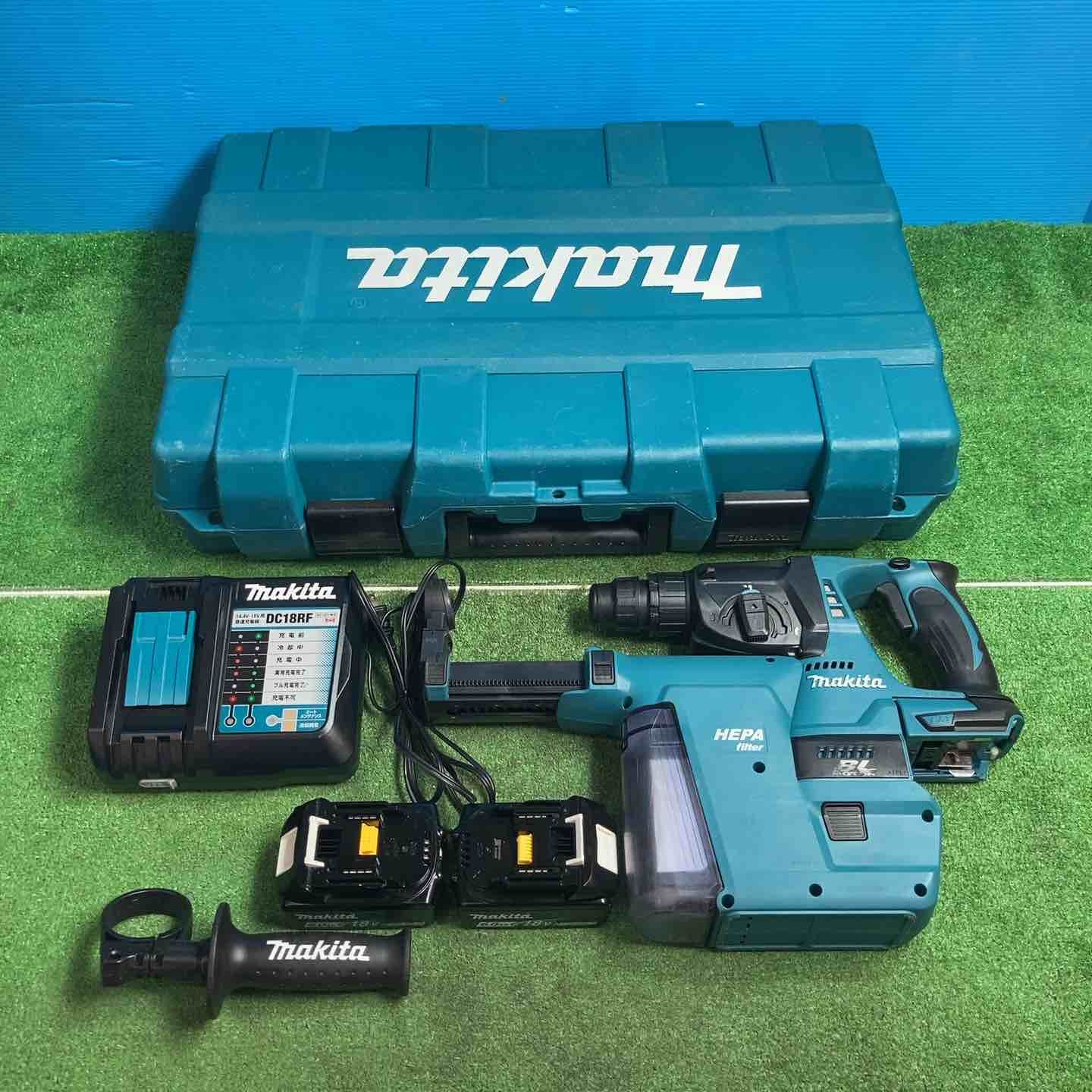 【中古品】★マキタ(makita) コードレスハンマドリル HR244DRGXV ◇バッテリー充電回数(5回、5回)【岩槻店】