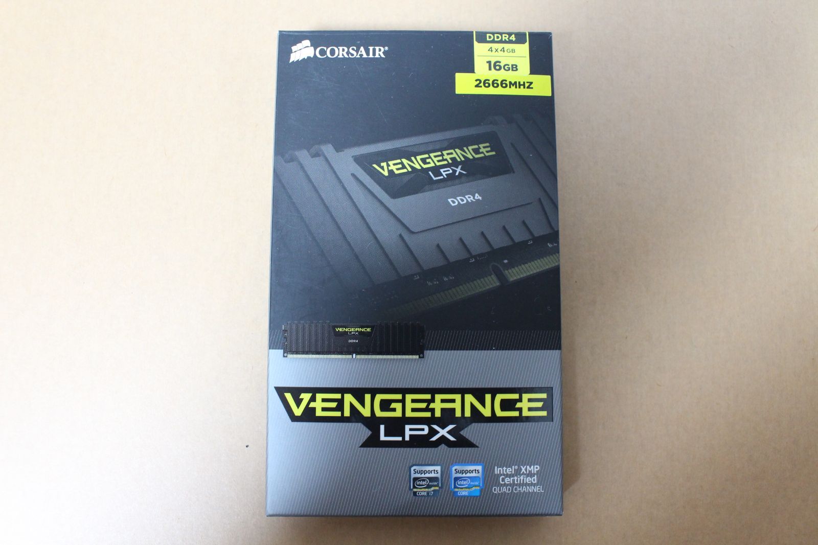 CORSAIR DDR4 16GB 4x4 2666MHz 62