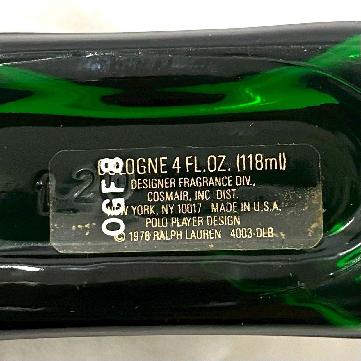 Y【POLO RALPH LAUREN】コロン 118ml 香水/パヒューム/フレグランス