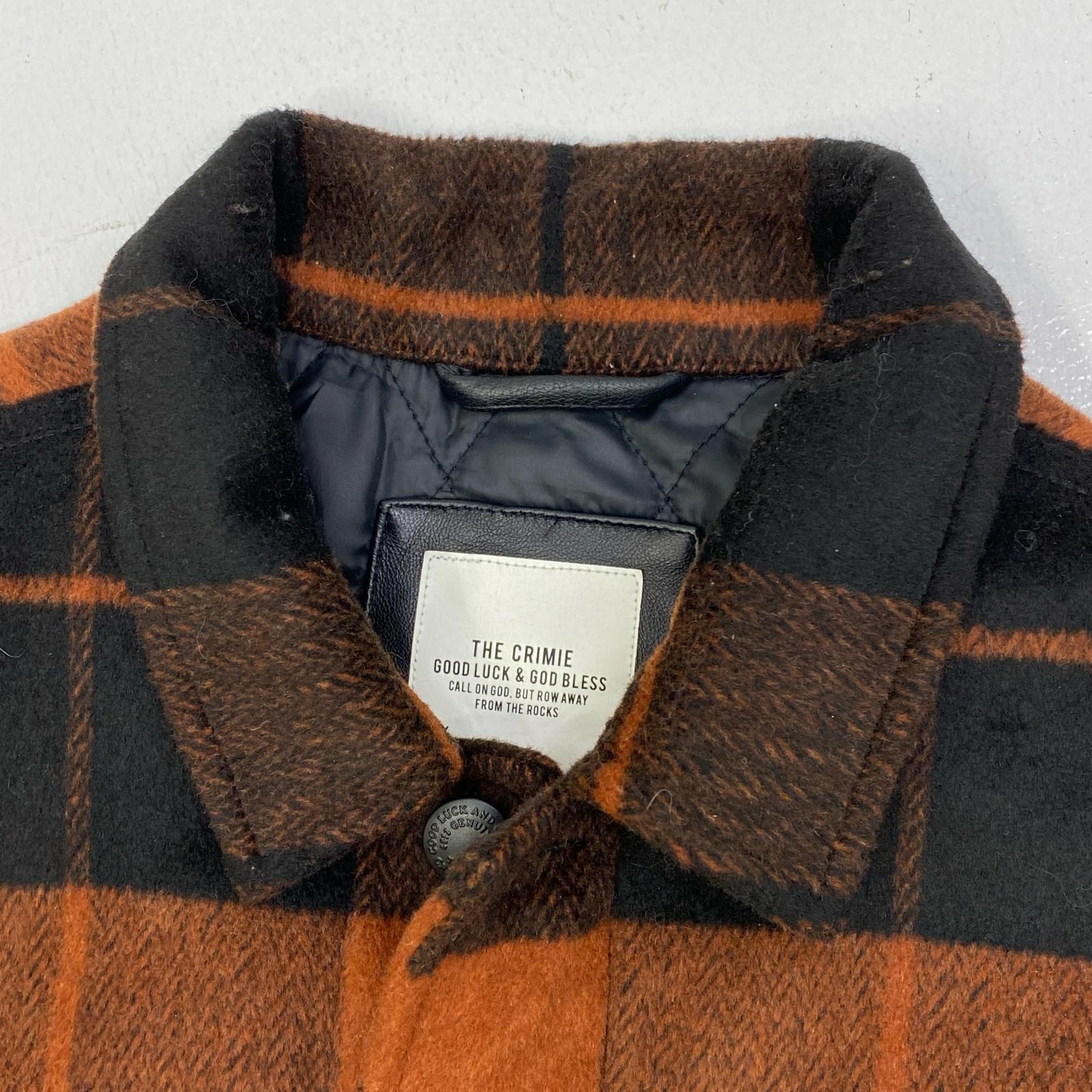 加古川店】 中古 CRIMIE | クライミー その他アウター WOOL CHECK