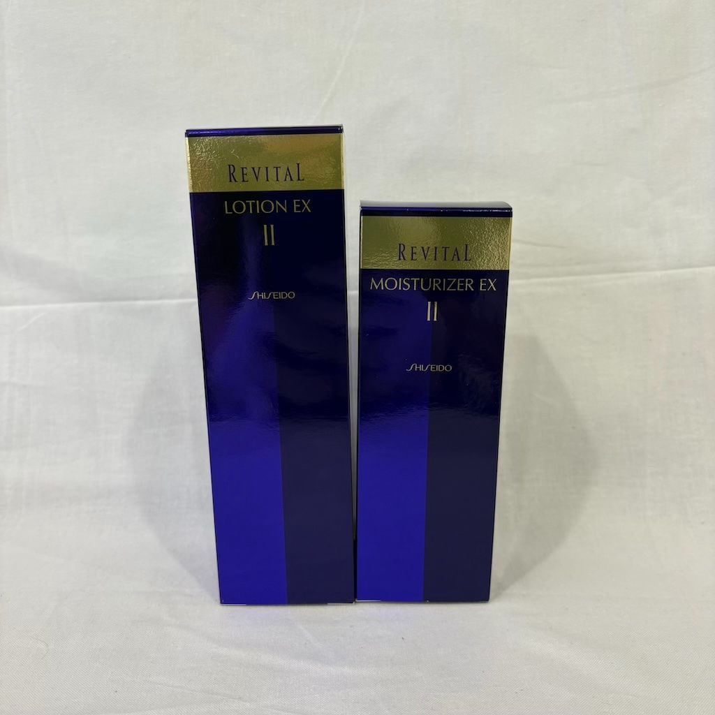 【再入荷】新品未開封 リバイタル ローション EX Ⅱ 130ml / モイスチャーライザー EX Ⅱ 100ml ※2品セット (603-13-7)