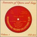 【CD】Souvenirs of Opera & Song 1
