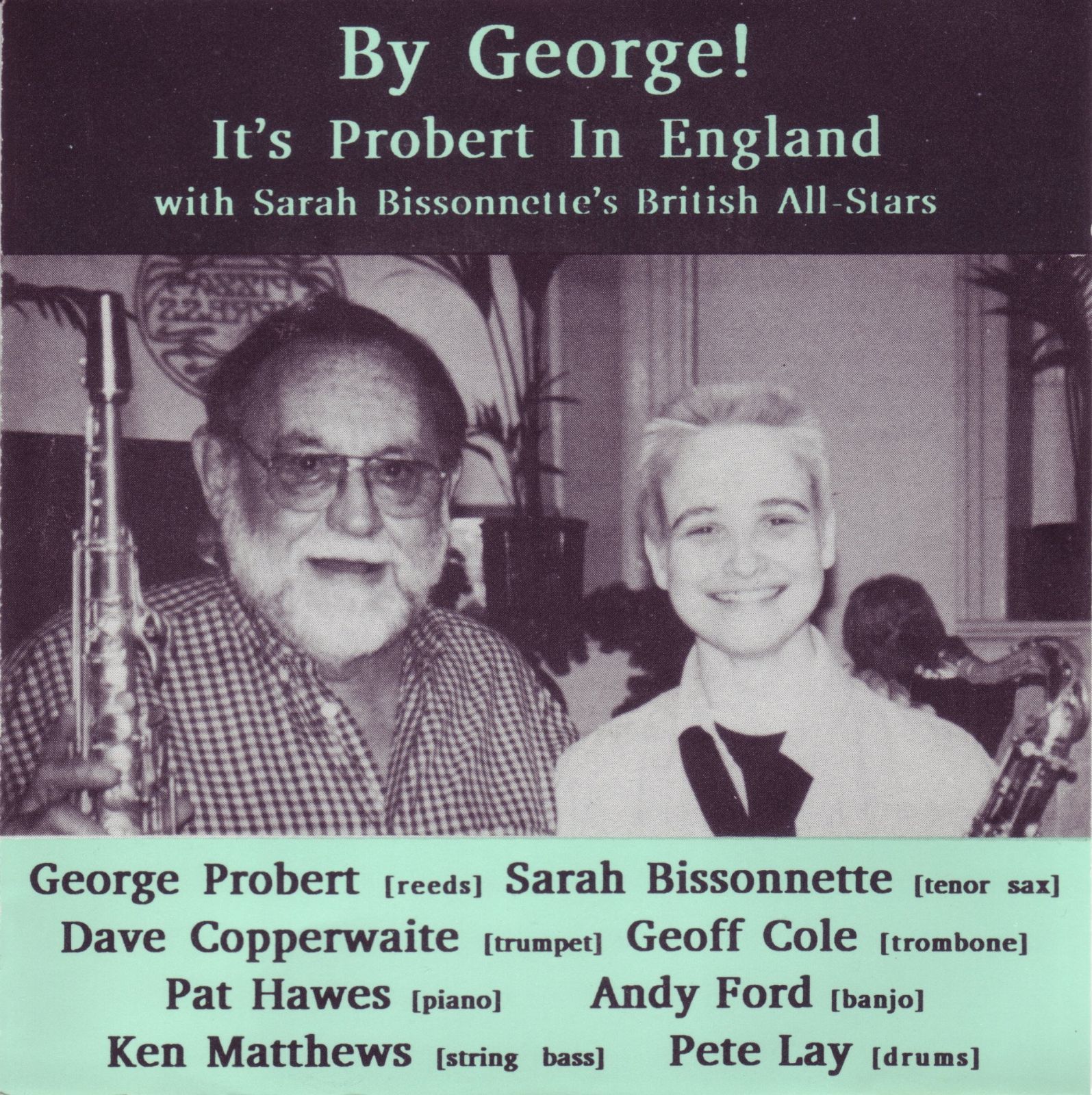 【CD】It's Probert in England