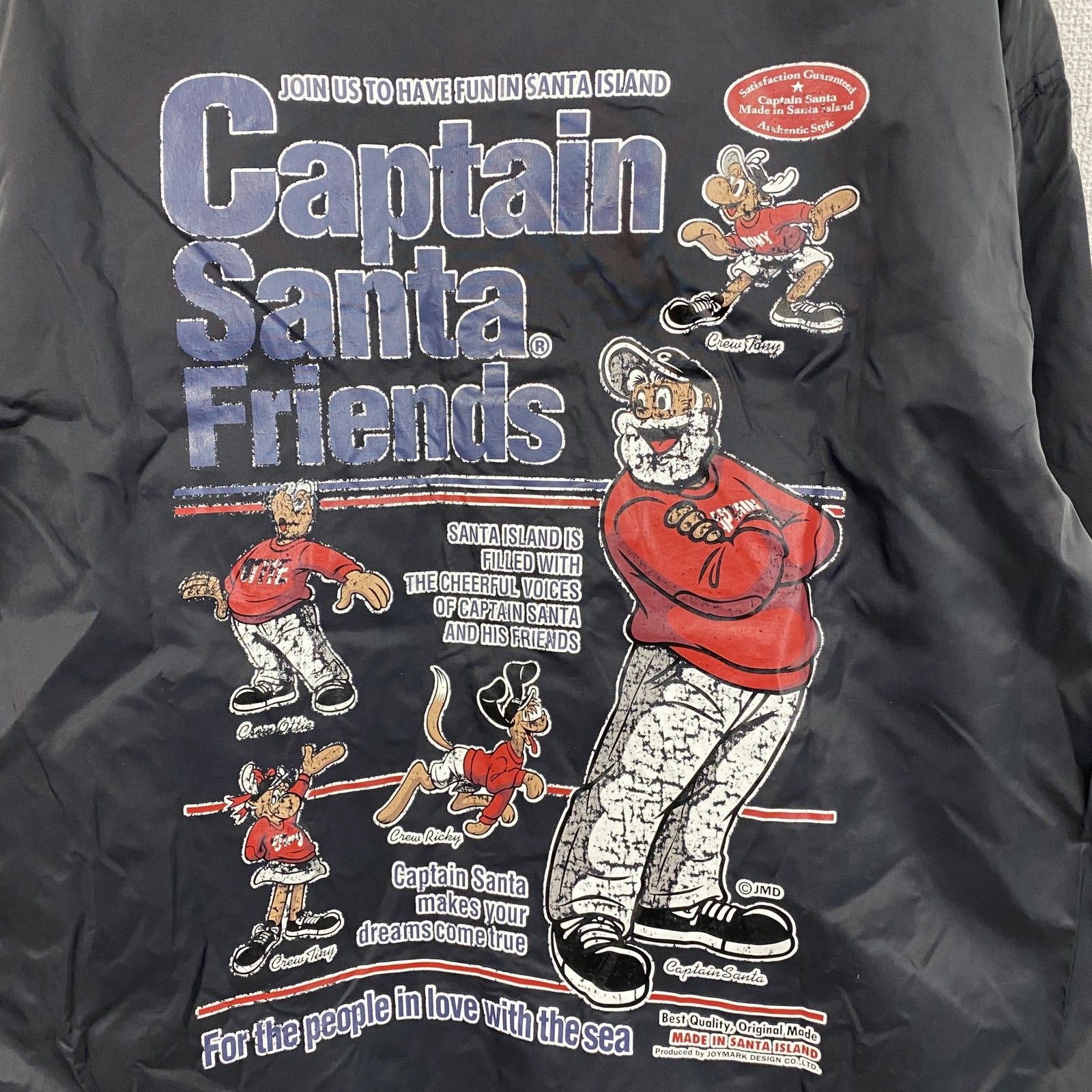 Captain Santa キャプテンサンタ コーチジャケット フルボタンナイロン 