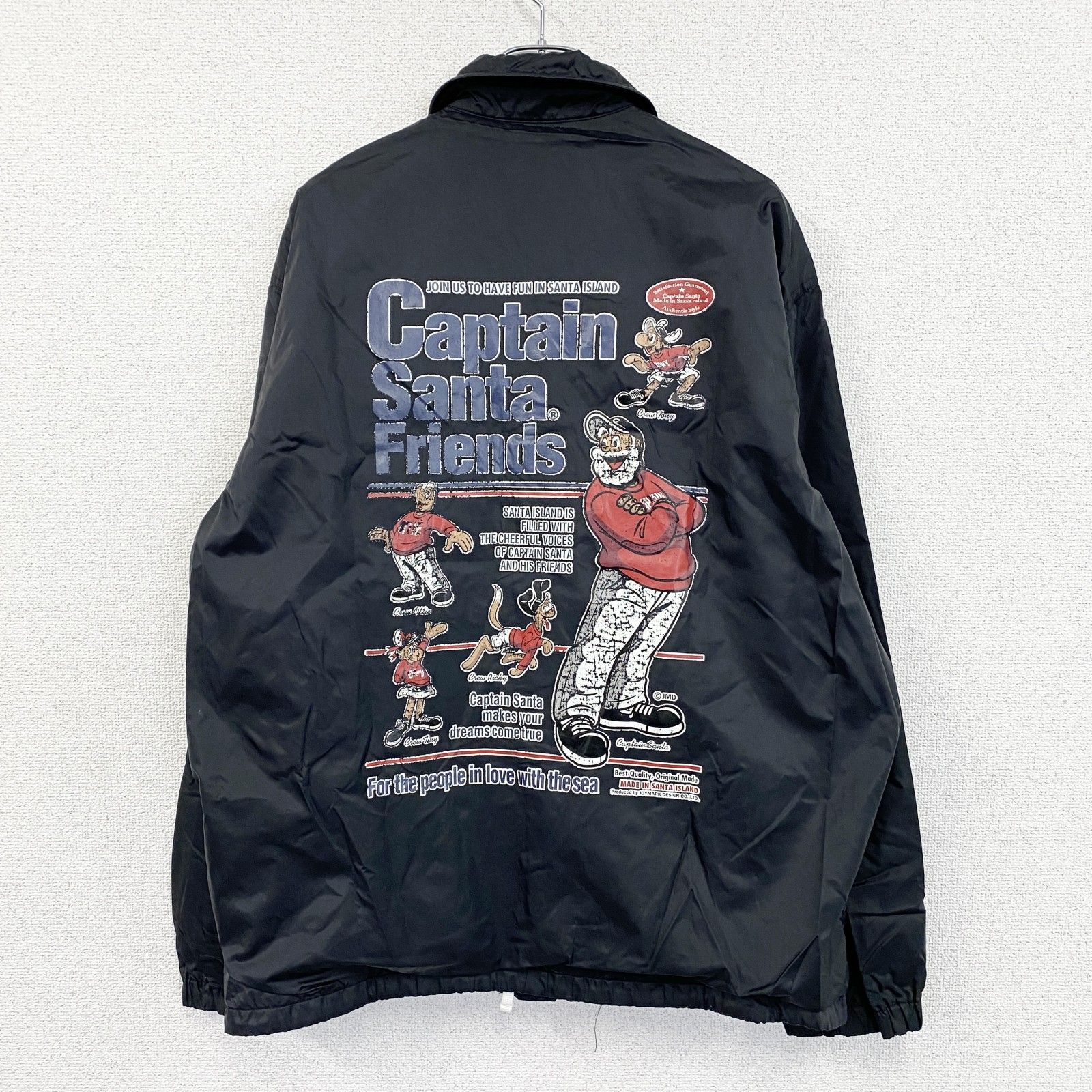 Captain Santa キャプテンサンタ コーチジャケット フルボタンナイロン 