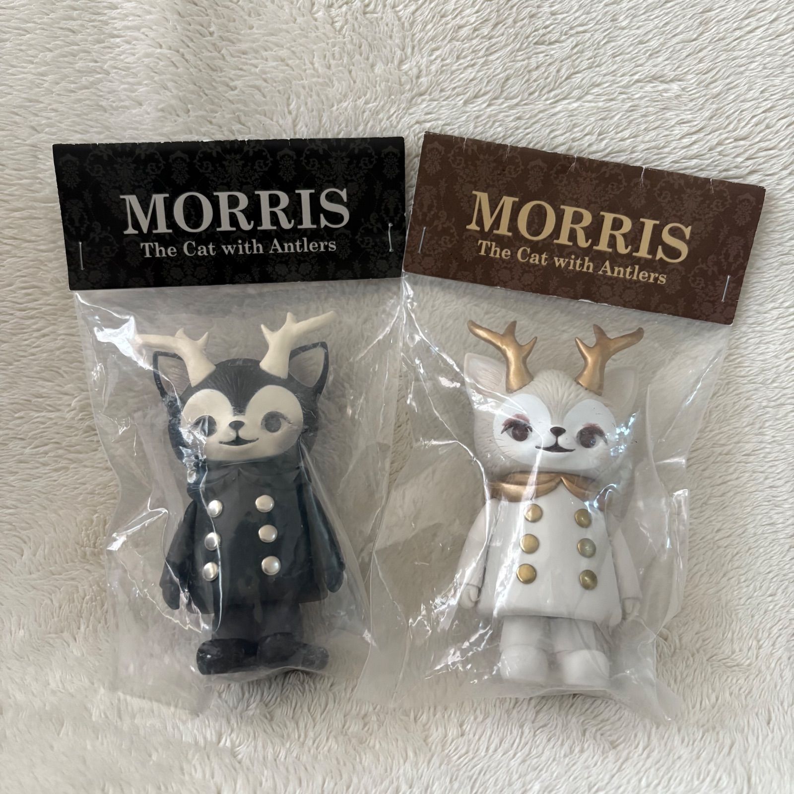 Black morris White morris　モリス2体セット　新品未開封品