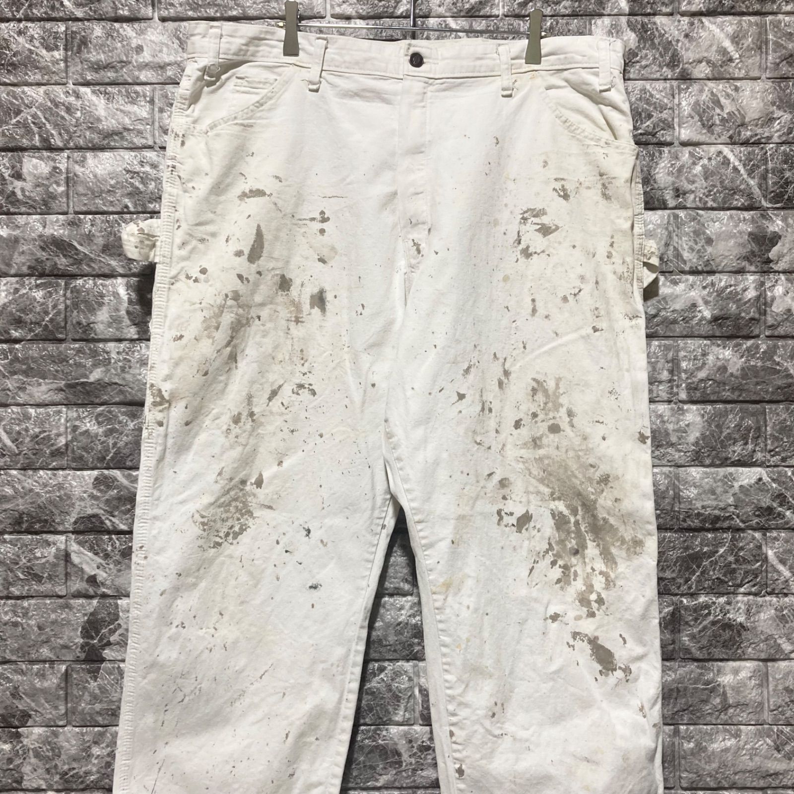 Dickies ホワイト ペインターパンツ ディッキーズ 白ペインター ペンキ