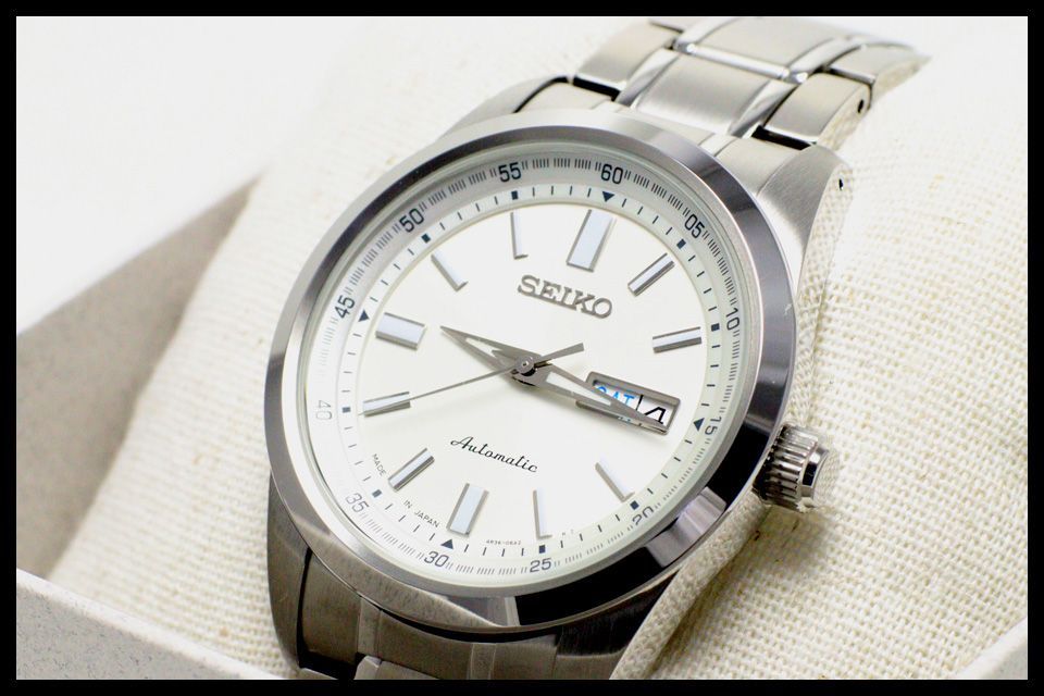 ■SEIKO セイコーセレクション SARV001 4R36-05Z0 SS 自動巻き アナログ文字盤 腕時計 セイコー■0430pp23775