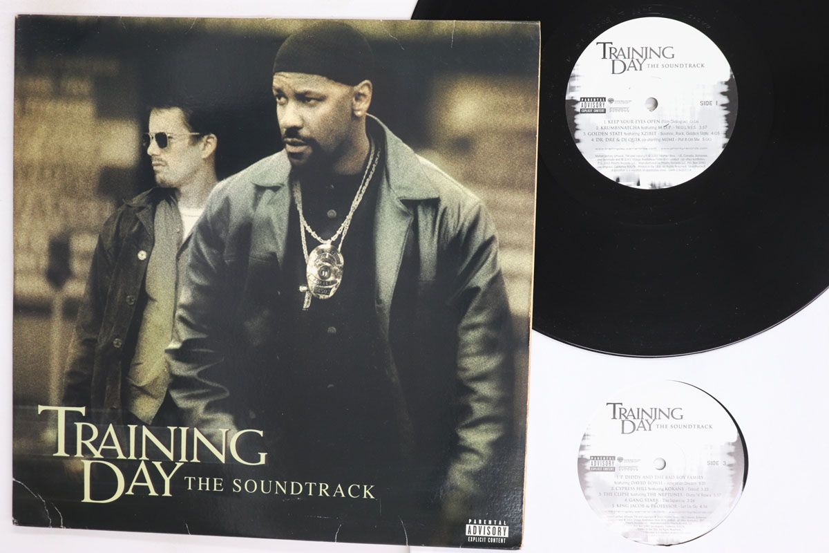 2discs LP Ost Various Training Day Soundtrack 049925021318 
