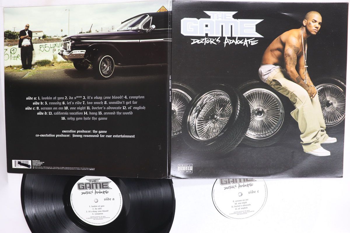 2discs LP Game Doctors Advocate B000793301 GEFFEN /00660