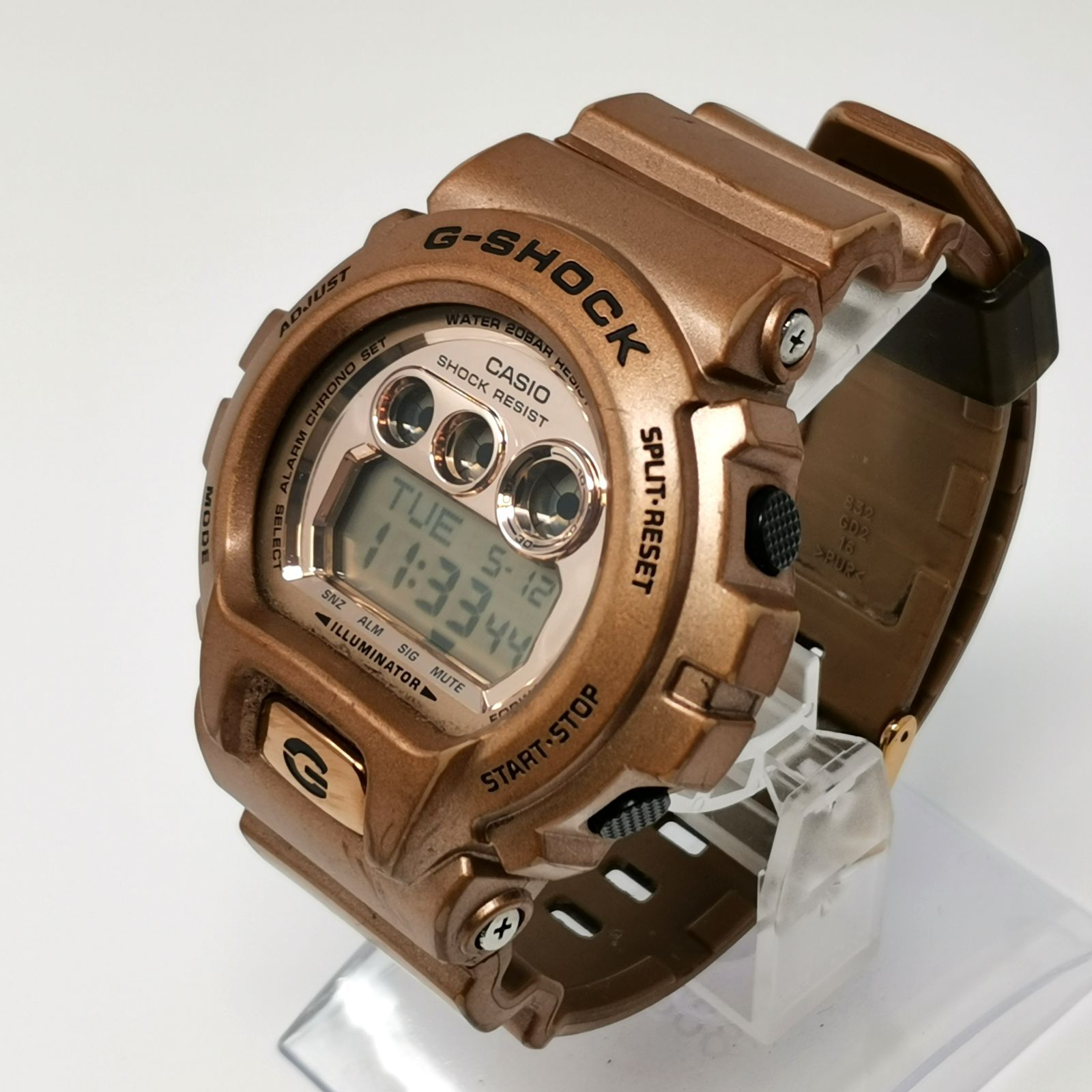 CASIO カシオ G-SHOCK GD-X6900GD-9JF ローズゴールドカラー 稼働品 中古品　管理番号KKVUKO928