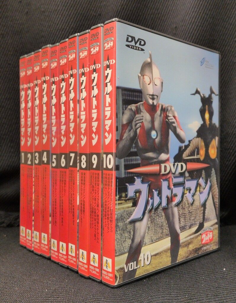 特撮DVD 初回・通常交じり)ウルトラマン 全10巻セット