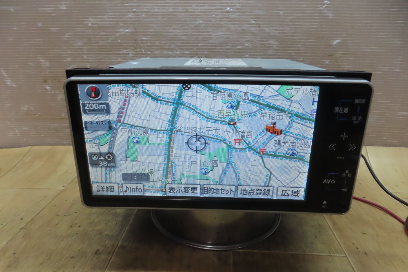 地図2022年★動作保証付★F6322/トヨタ純正　NHDT-W59G　 HDDナビ　地デジTVワンセグ内蔵　Bluetooth内蔵　CD DVD再生OK　本体のみ