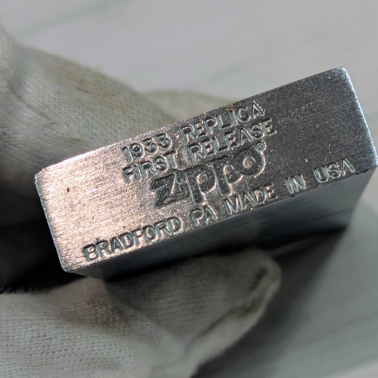 塩】Zippo ジッポー ジッポ 1932 REPLICA レプリカ FIRSTRELEASE 