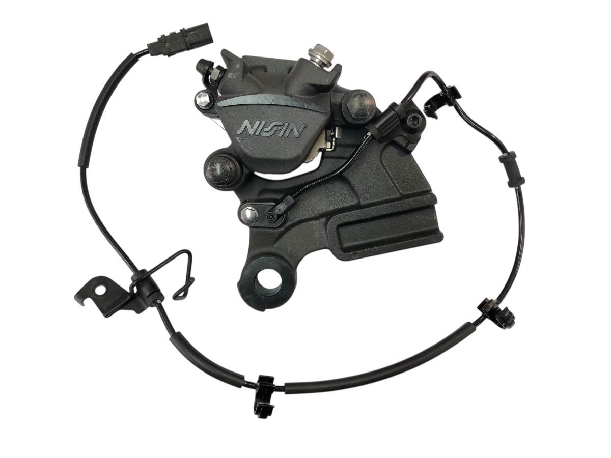 kawasaki　ZX-4RR　ZX-4R　ZX400P　リアキャリパー　サポート付　ニッシン　削れ無し　補修　純正戻しにも（中古）2900-N2566