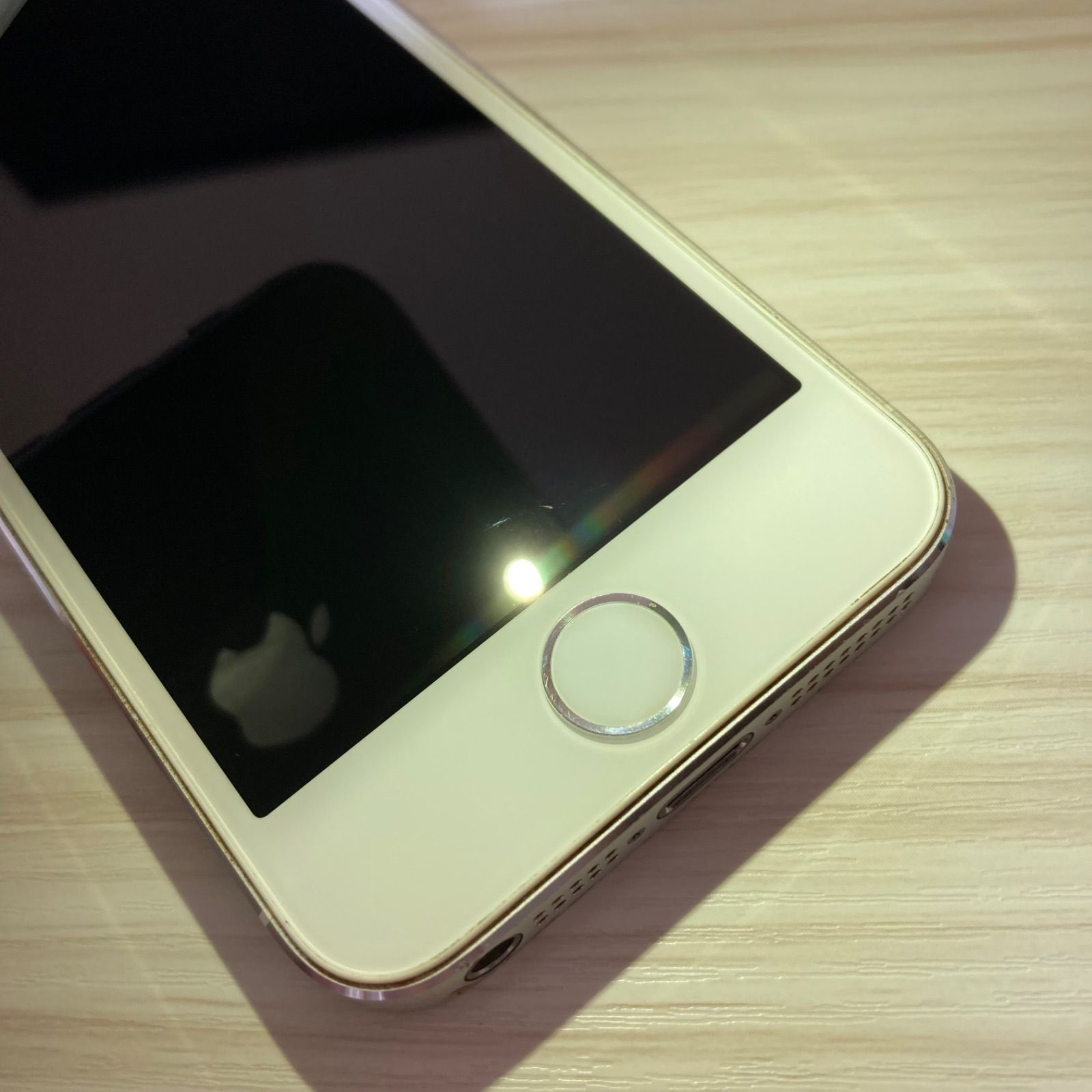 iPhone 5s 16GB Silver ドコモ バッテリー91% - メルカリ