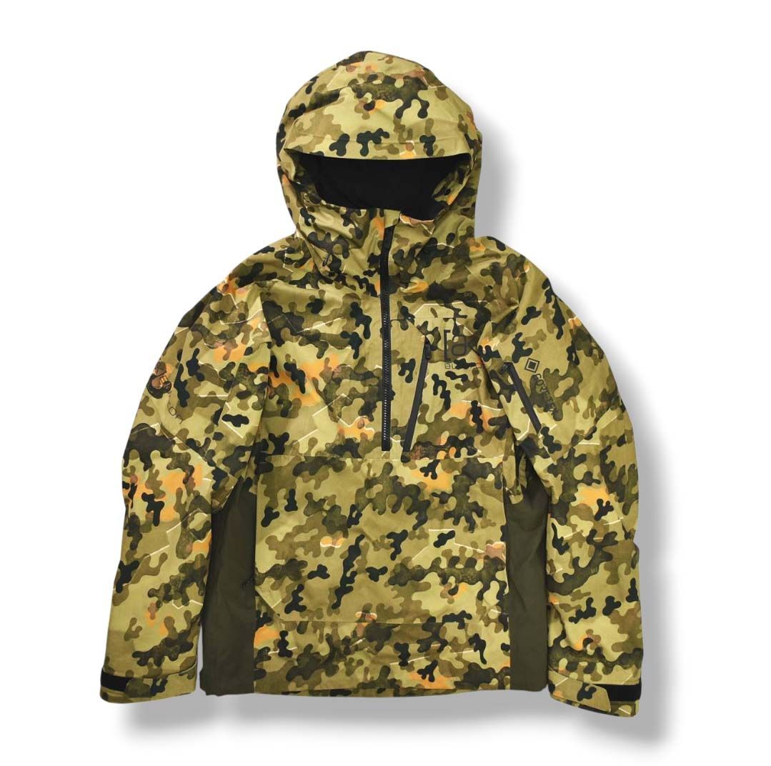 BURTON [ak] GORE-TEX® スノーボードジャケット XS カモ柄 バートン】スノーボード ウェア AK ゴアテックス ジャケット 迷彩カモ