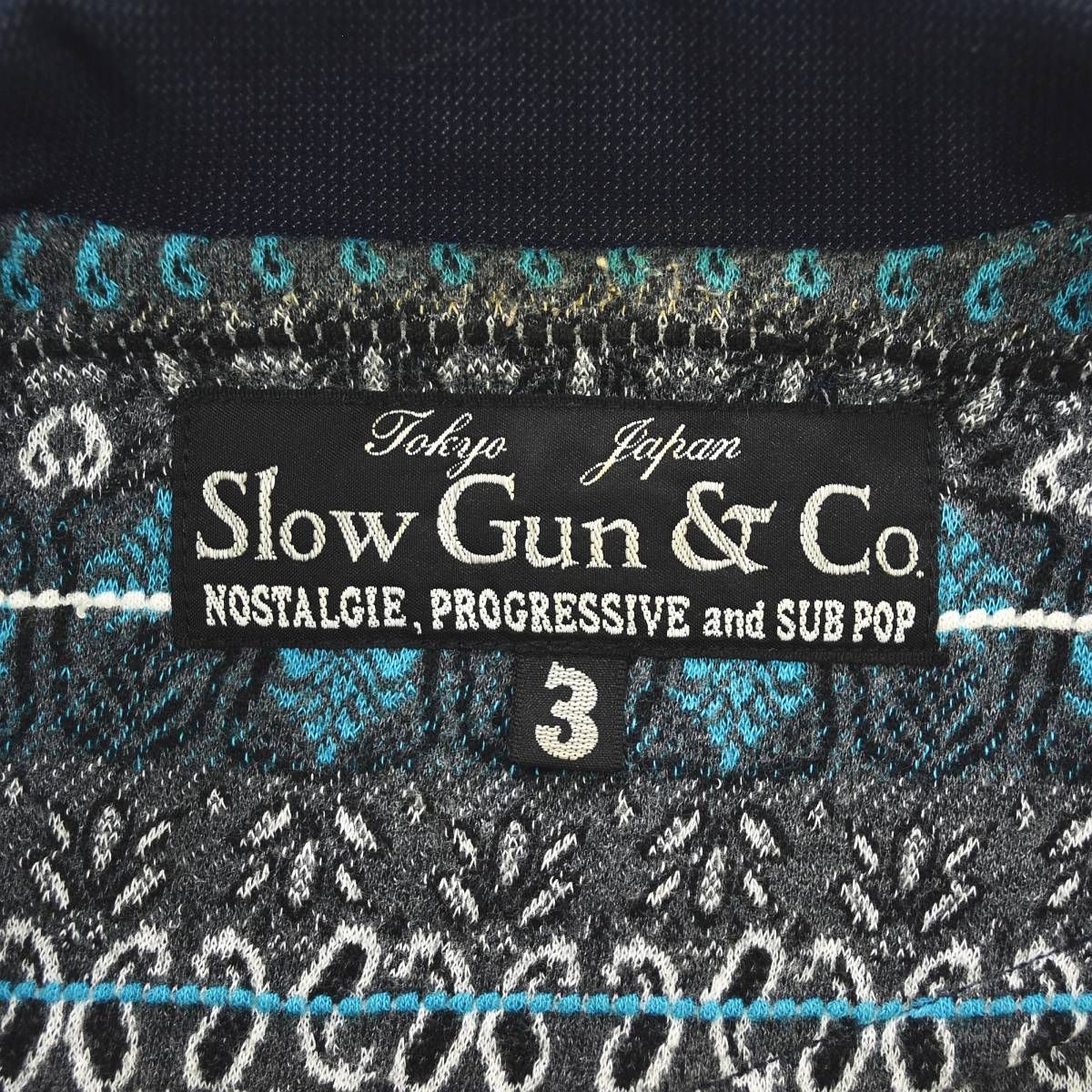 スロウガン SlowGun シングル 2B テーラードジャケット アンコン 