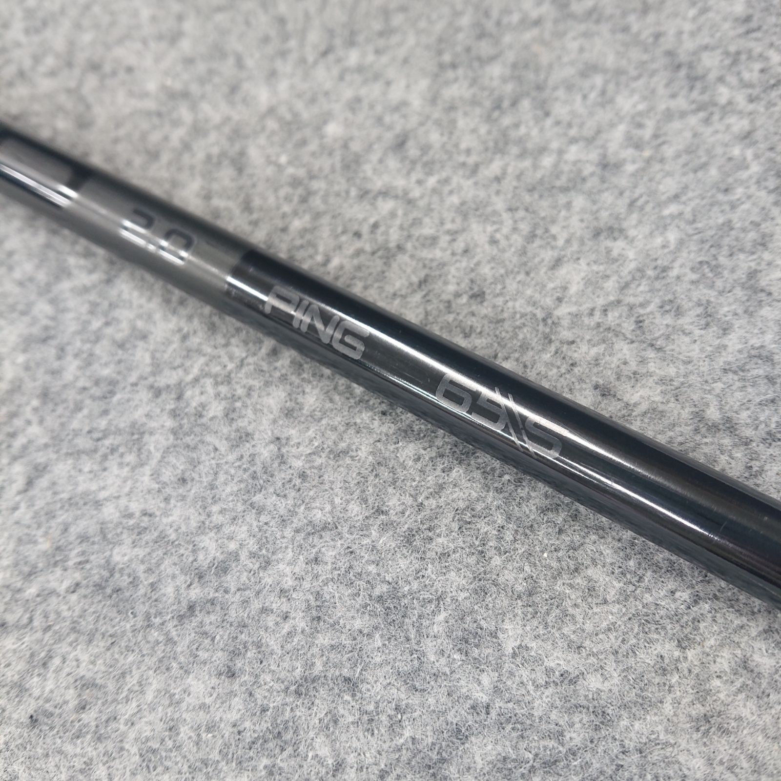 6 ピン純正　TOUR 2.0 ブラック　65S ドライバー用　新品 ピン純正 PING TOUR 2.0 BLACK ツアー2.0 ブラック 65 (S) スリーブ付