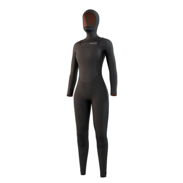 MYSTIC Gem Hooded Fullsuit 6/4/3mm Front Zip Women Black - メルカリ