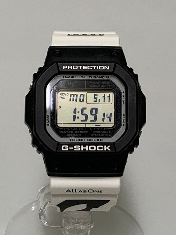 【中古品】 G-SHOCK ジーショック DIGITAL GW-M5610K-1JR LOVE THE SEA AND THE EARTH イルクジ デジタル クオーツ腕時計 ウォッチ 【196-260512-em-38-min】
