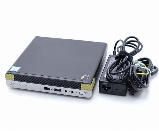 hp ProDesk 400 G5 DM Core i5-9600T 2.3GHz 8GB 256GB(新品SSD) DisplayPort x2/アナログRGB出力 Windows11 Pro 64bit 難有 中古