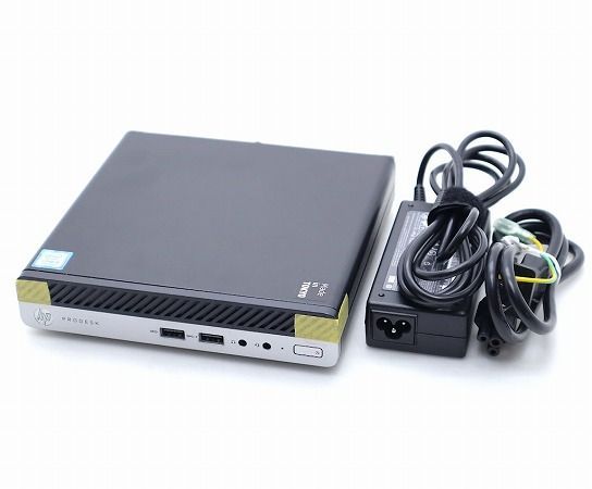 hp ProDesk 400 G5 DM Core i5-9600T 2.3GHz 8GB 256GB(新品SSD) DisplayPort x2/アナログRGB出力 Windows11 Pro 64bit 小難 中古