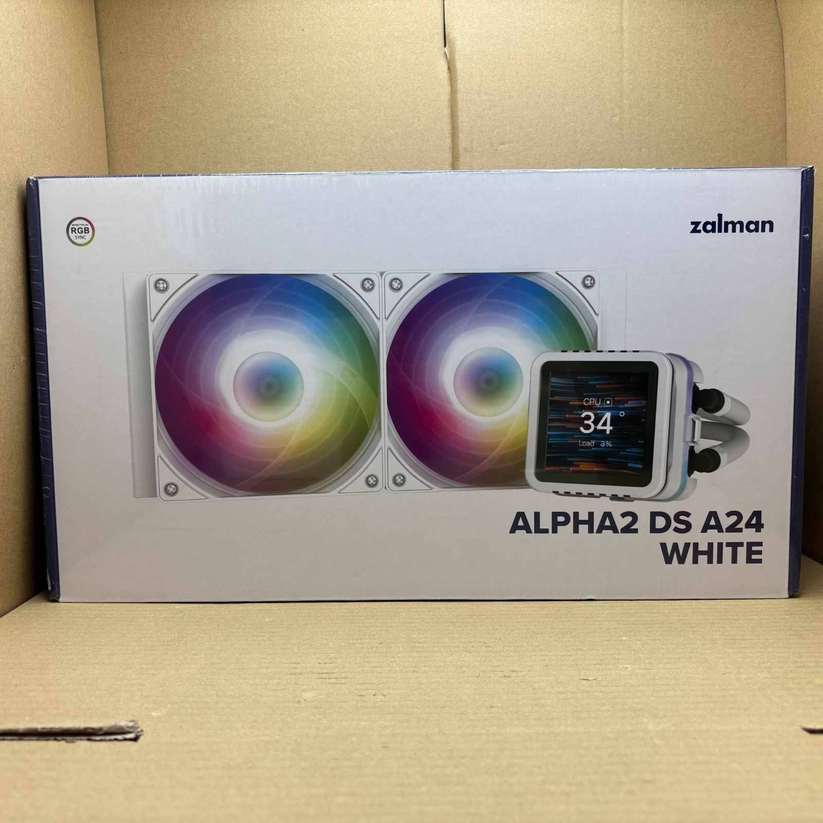 ZALMAN ALPHA2 DS A24 2.73インチ White 2