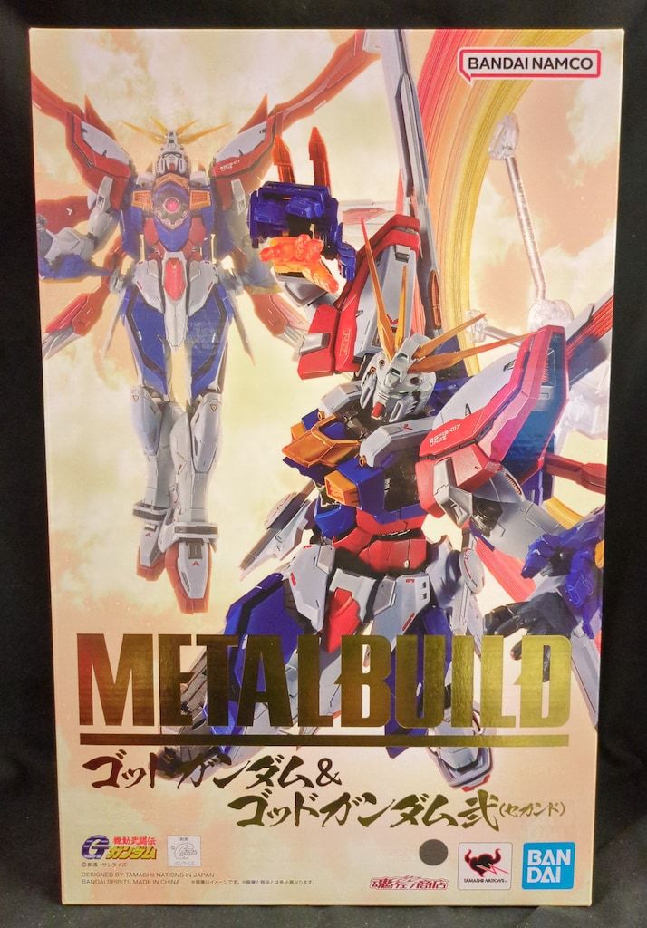 BANDAI SPIRITS METAL BUILD 機動武闘伝Gガンダム ゴッドガンダム&ゴッドガンダム弐 修正パーツ付