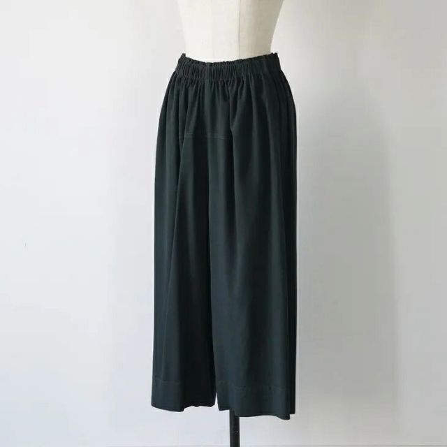 FACTORY (ファクトリー) | 26SS バンブーコットン ガウチョパンツ