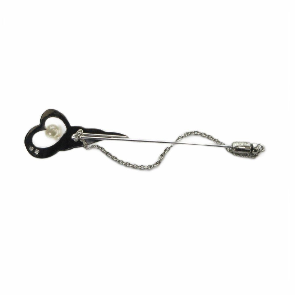 タサキ 田崎 TASAKI ピンブローチ アクセサリー 真珠 パール Silver925