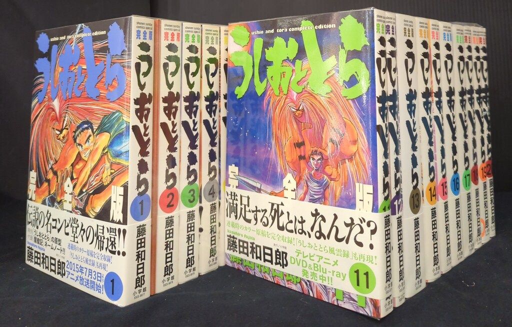 小学館 少年サンデーコミックススペシャル 藤田和日郎 うしおととら 完全版 全20巻 セット