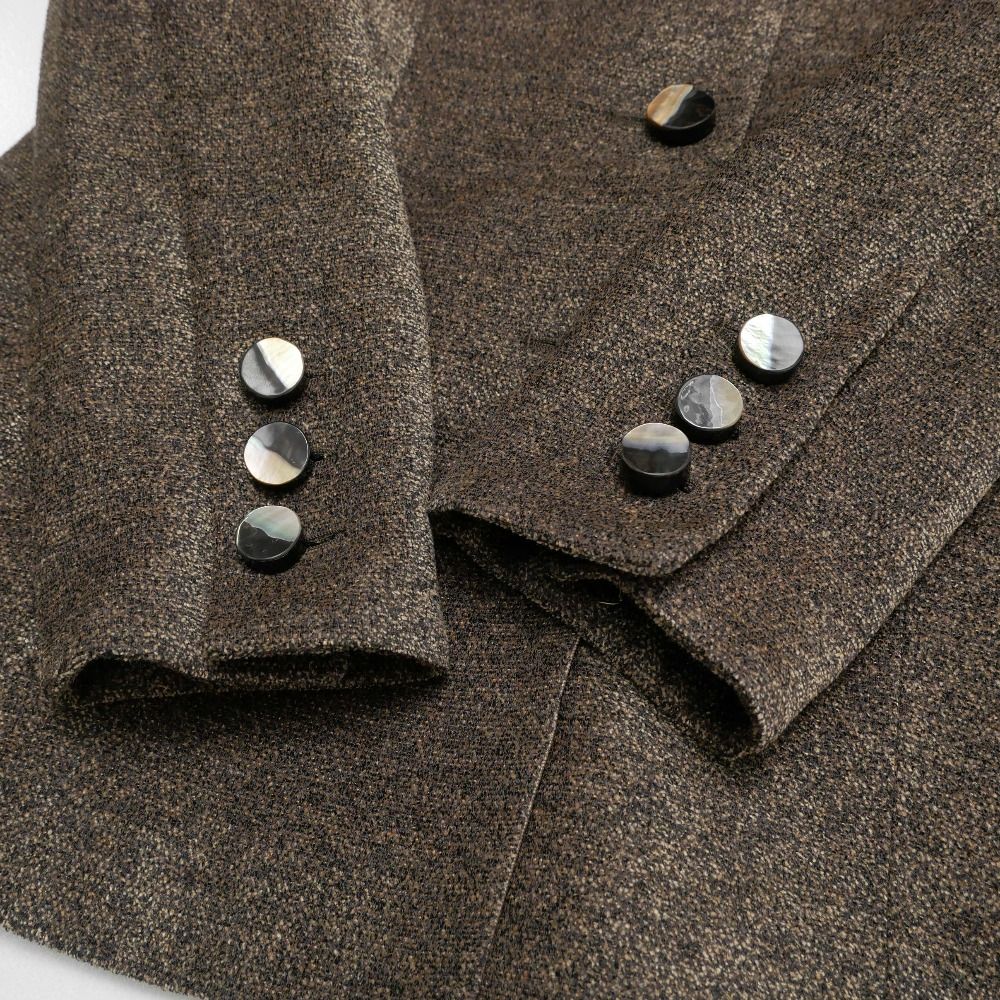 GIANFRANCO FERRE ジャンフランコ・フェレ ヴィンテージ ノーカラー