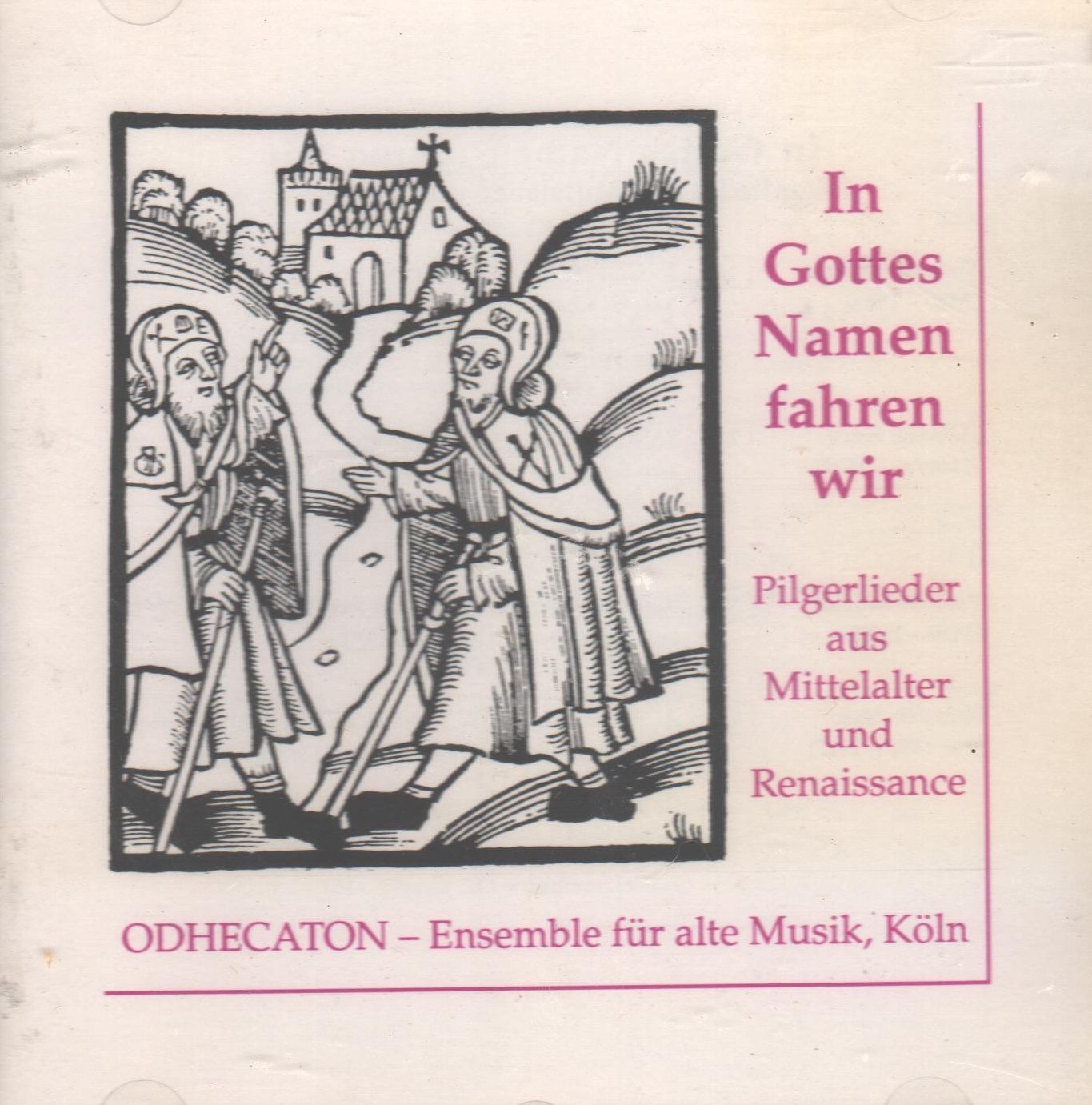 【CD】Middle Ages Pilgrimage Lieder