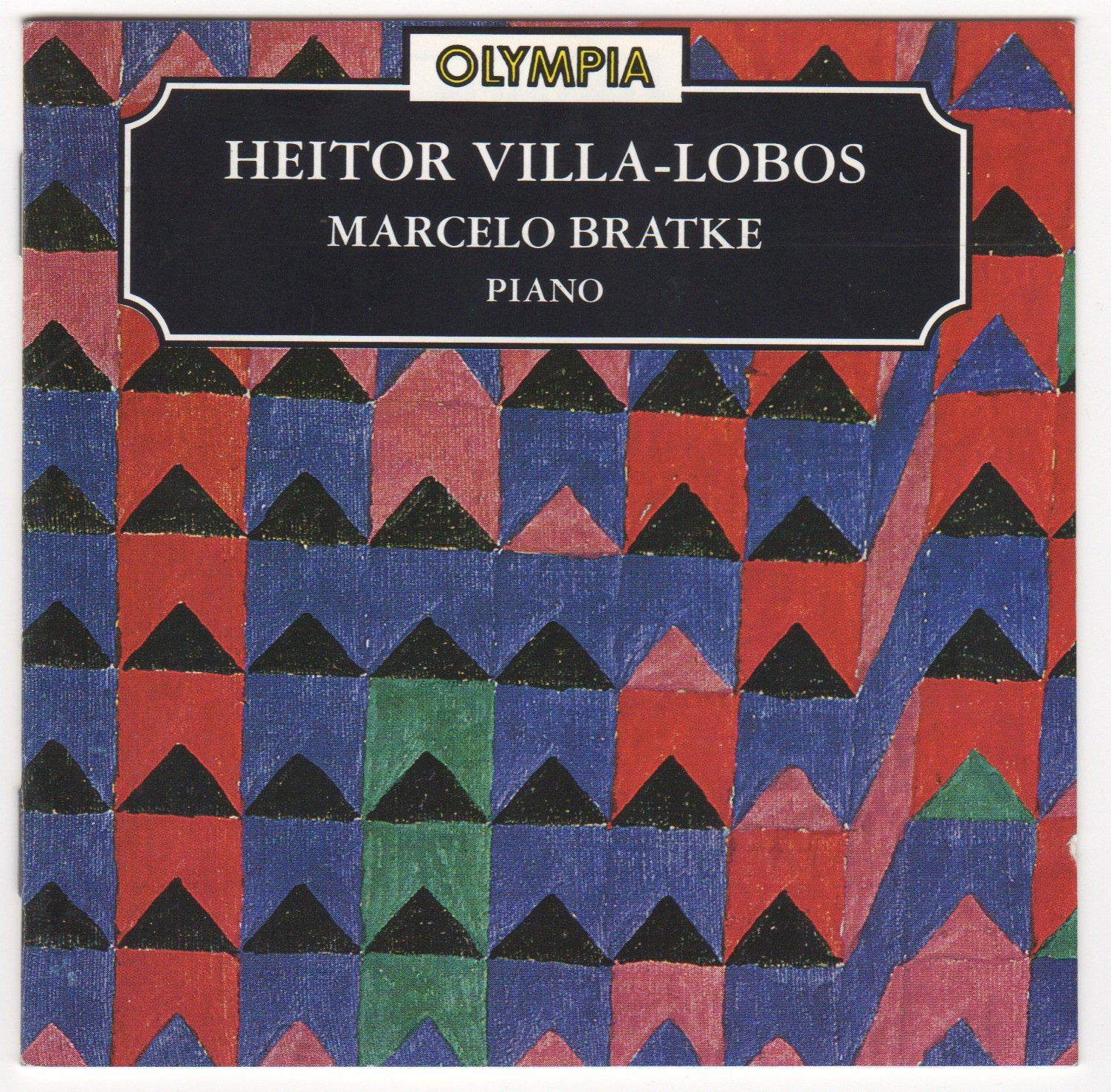 【CD】Heitor Villa-Lobos : Piano Music