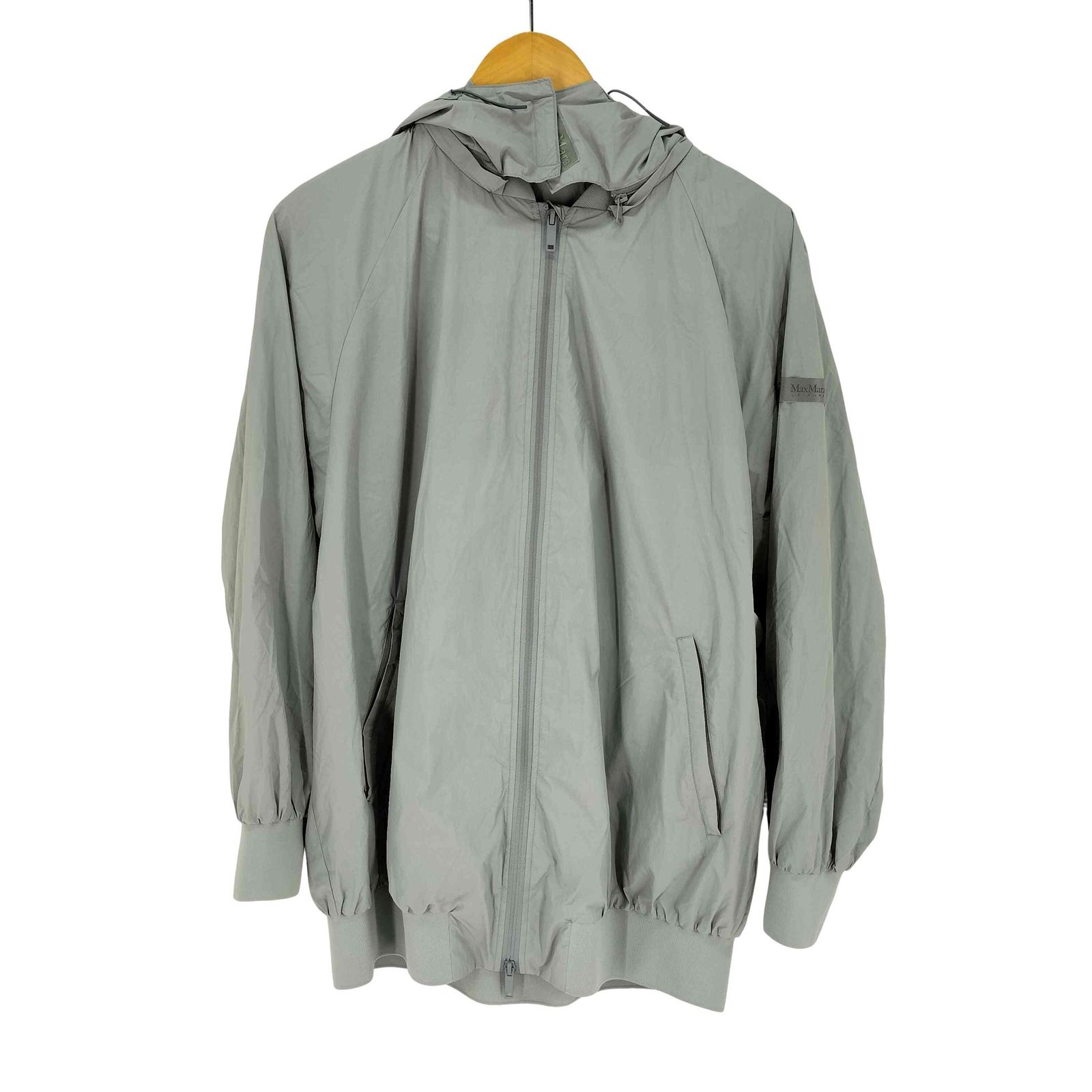 マックスマーラ MAX MARA ナイロン フード付き ジップアップジャケット
