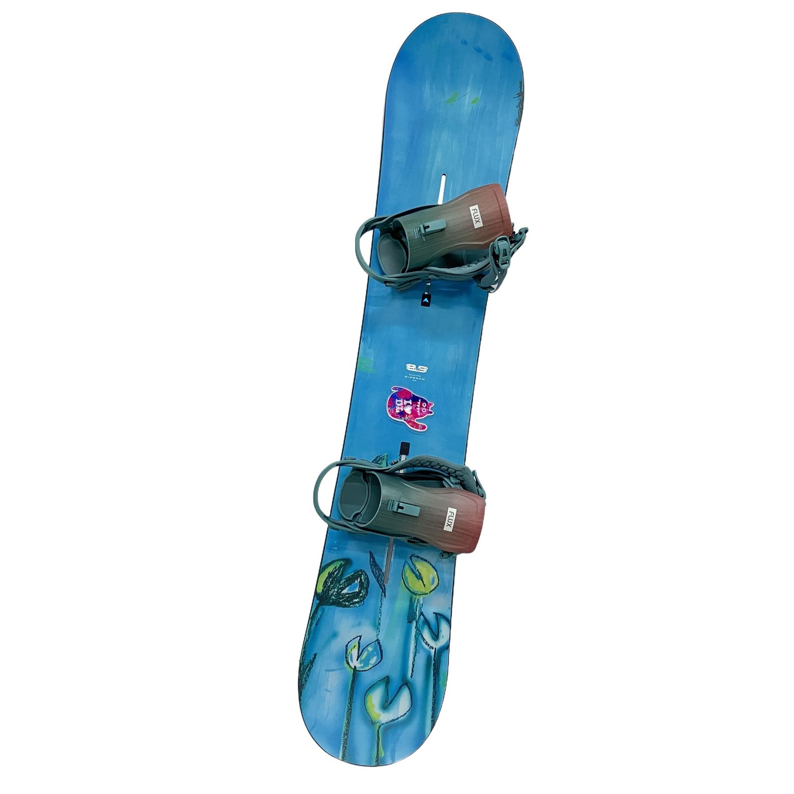 BURTON BLOSSOM キャンバー 155 スノーボード FLUX XF ビンディングセット スポーツ 中古 H11231804