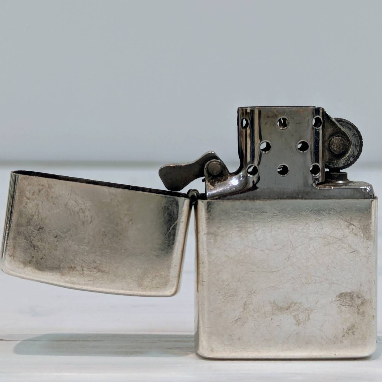 【塩】Zippo ジッポー スターリングシルバー925製 STERLING SILVER【23675MO】E12