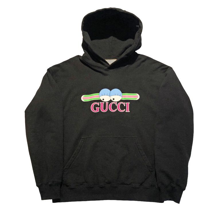 GUCCI グッチ 24AW コミックアイ プリント プルオーバーパーカー