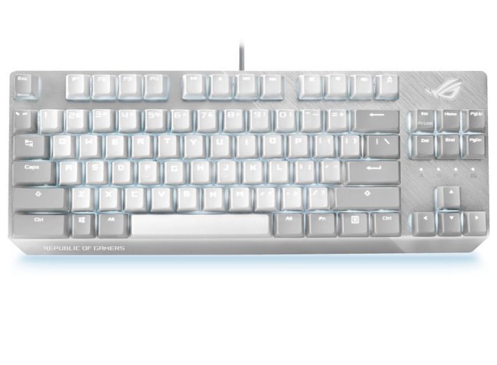 【新品】ASUS ROG Strix Scope NX TKL Moonlight White 赤軸 [White/Gray]