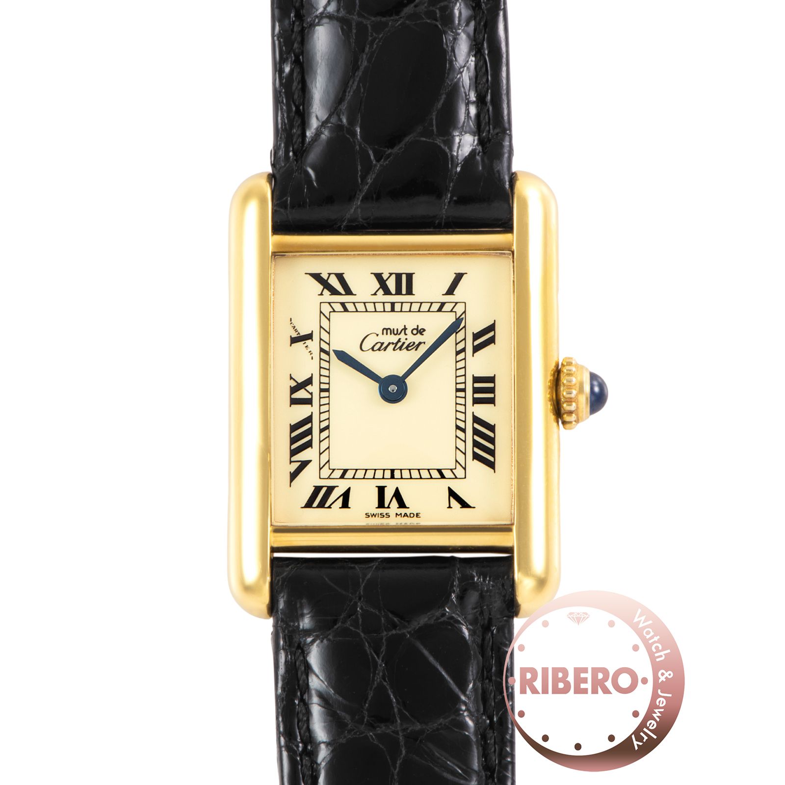 【ノーメンテナンス還元価格】カルティエ マストタンクSM GP W1003153 GP クォーツ Cartier - 【ノーメンテナンス還元価格】カルティエ マストタンクSM GP