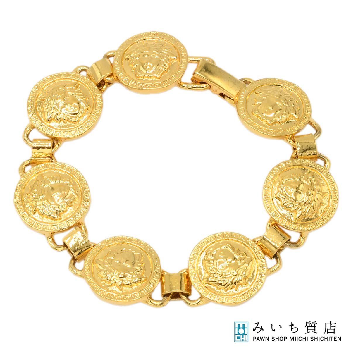 VERSACE ヴェルサーチ ブレス メデューサ ゴールドカラー アクセサリー 箱・保管袋有 H24281