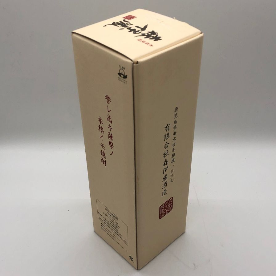 森伊蔵　720ml 箱傷あり 森伊蔵 金ラベル 720ml 25% 芋焼酎 未開栓 傷あり - メルカリ