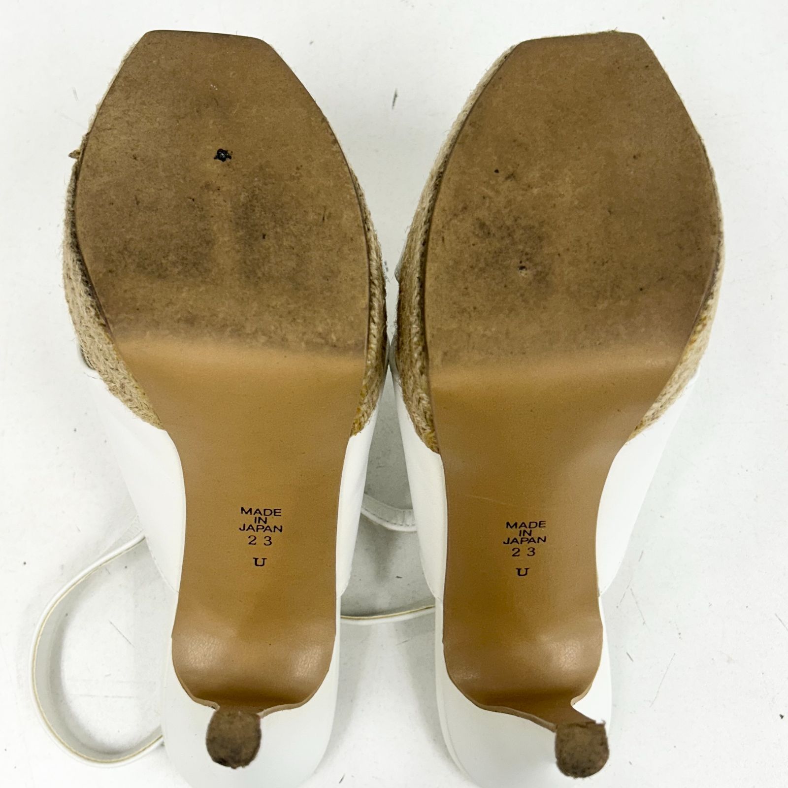 ダイアナ DIANA オープントゥ ハイヒール サンダル U50264 サイズ23