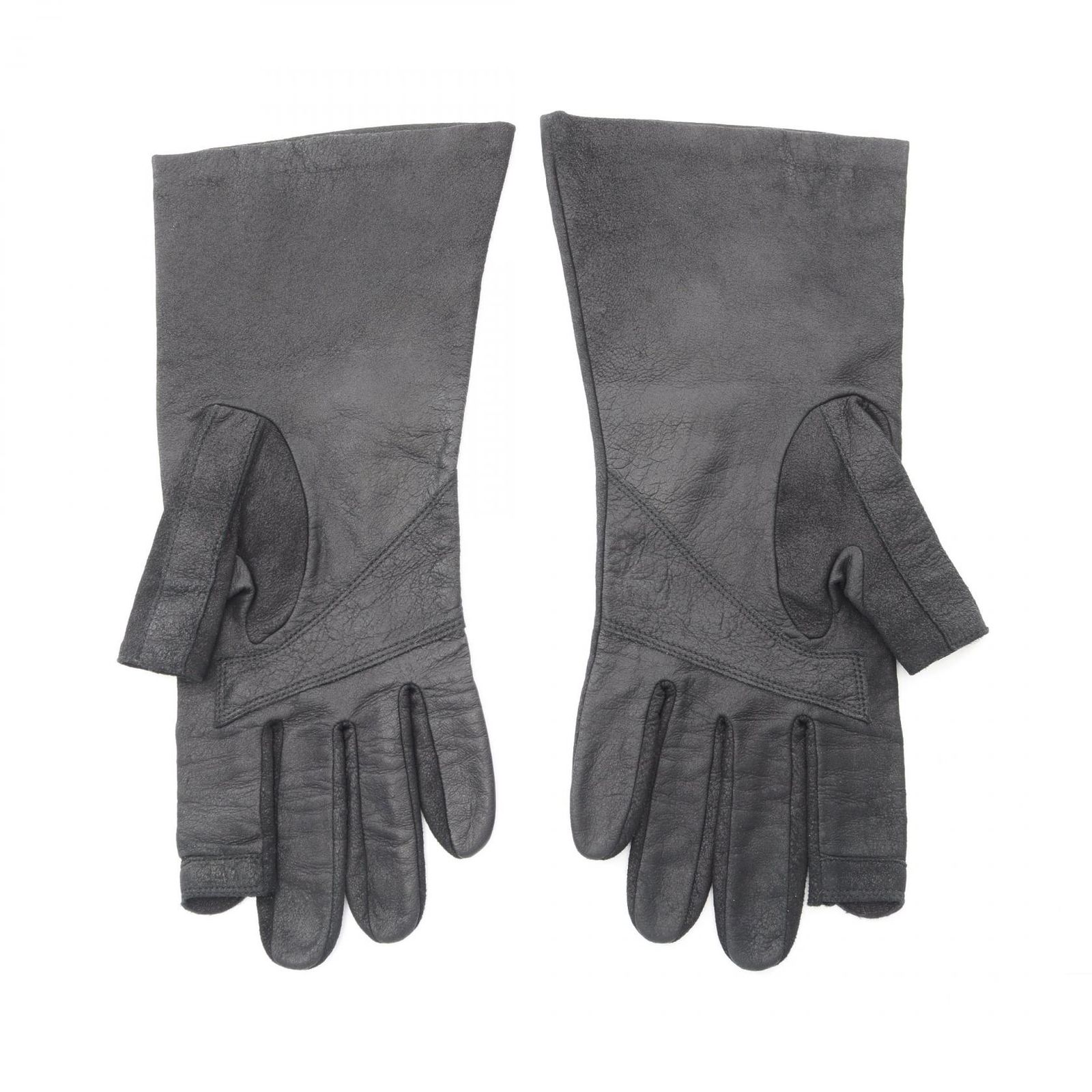 リックオウエンス Rick Owens 手袋 RR02D6451 レザー 手袋 メンズ Used