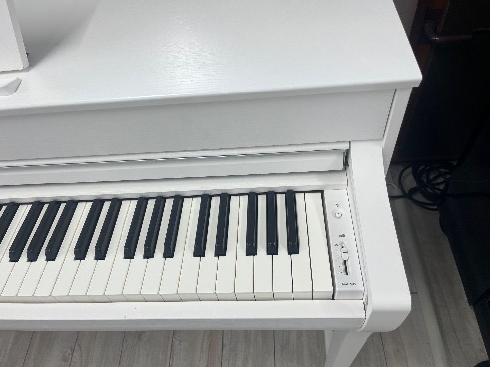 ☆88890【電子ピアノ】YAMAHA SCLP7350WH 21年製 - メルカリ
