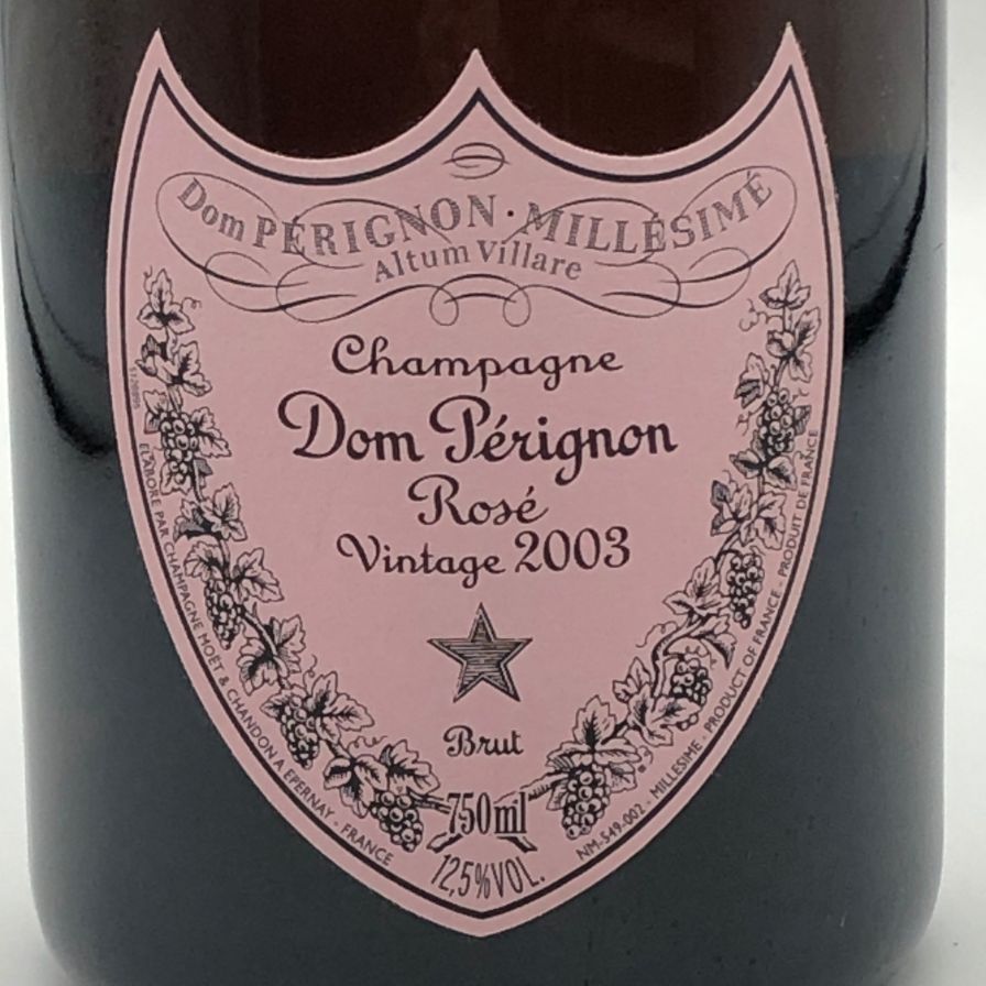 ドンペリニヨン ロゼ 2003 750ml 12.5% Dom 【A0】 - メルカリ