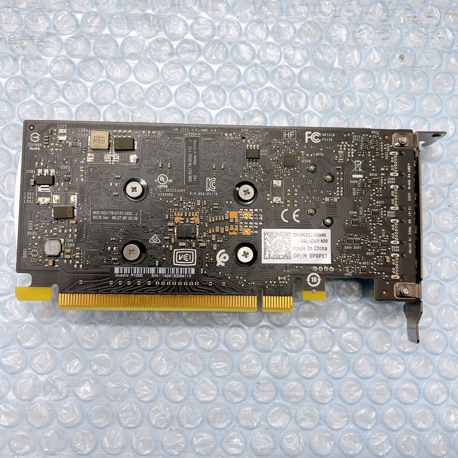 Nvidia Quadro P1000 4GB GDDR5 ロープロファイル動作品 - メルカリ
